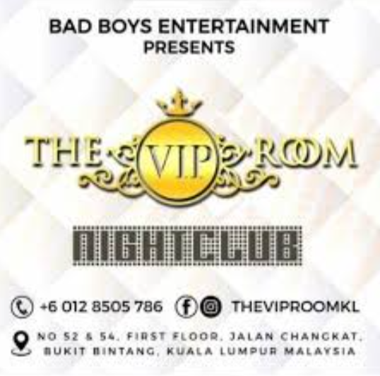 The VIP Room nightclub in Bukit Bintang - Hip Hop, R&B, High-End Table Service